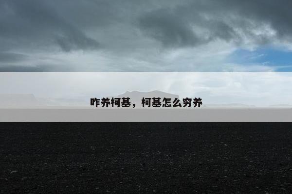 咋养柯基,柯基怎么穷养