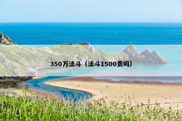 350万法斗（法斗1500贵吗）