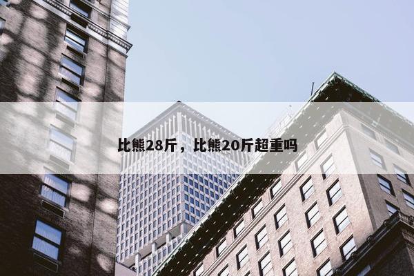比熊28斤，比熊20斤超重吗