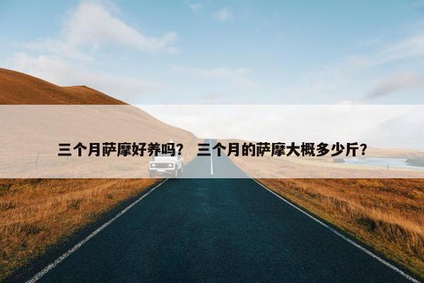 三个月萨摩好养吗？ 三个月的萨摩大概多少斤？