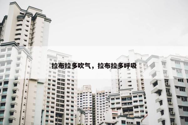 拉布拉多吹气,拉布拉多呼吸