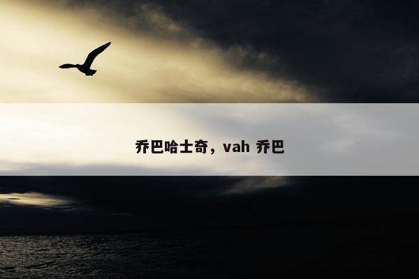 乔巴哈士奇，vah 乔巴