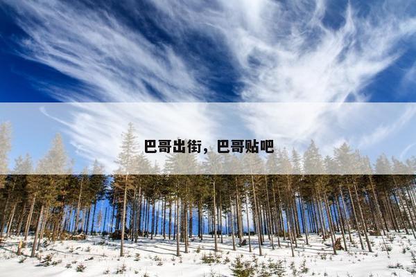 巴哥出街，巴哥贴吧