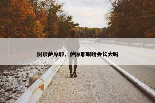 假眼萨摩耶，萨摩耶眼睛会长大吗