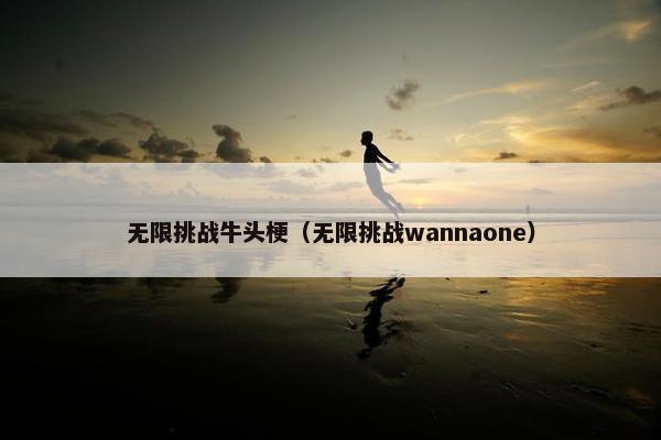 无限挑战牛头梗（无限挑战wannaone）