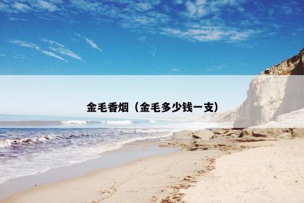 金毛香烟（金毛多少钱一支）