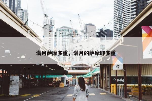 满月萨摩多重,满月的萨摩耶多重