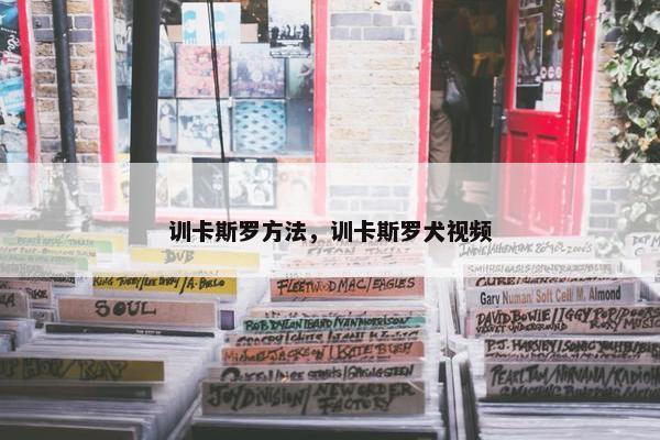 训卡斯罗方法,训卡斯罗犬视频