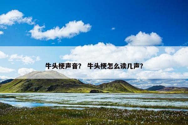 牛头梗声音？ 牛头梗怎么读几声？