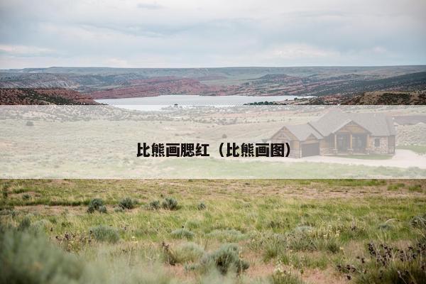 比熊画腮红（比熊画图）