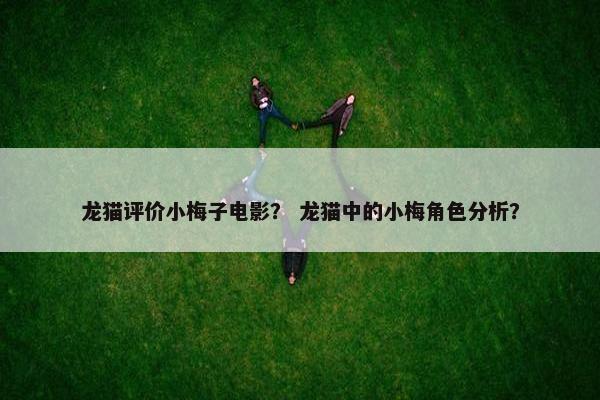 龙猫评价小梅子电影? 龙猫中的小梅角色分析?