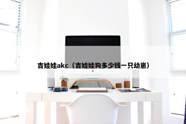 吉娃娃akc（吉娃娃狗多少钱一只幼崽）