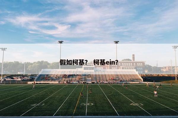 假如柯基？ 柯基ein？