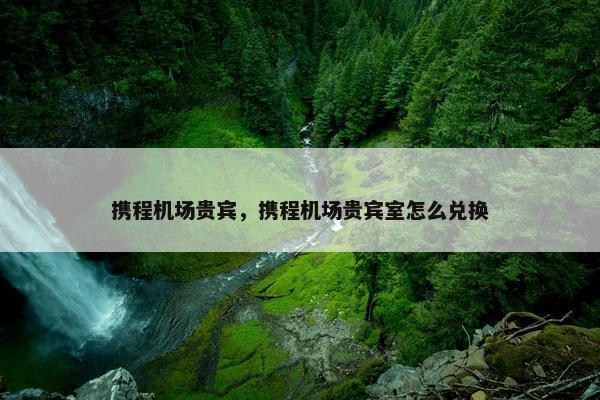 携程机场贵宾，携程机场贵宾室怎么兑换