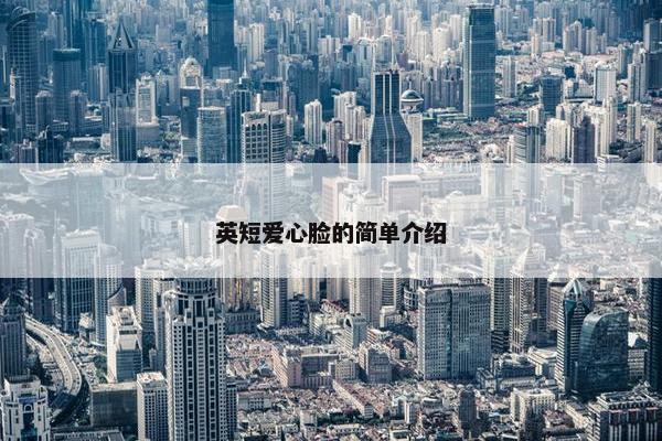 英短爱心脸的简单介绍