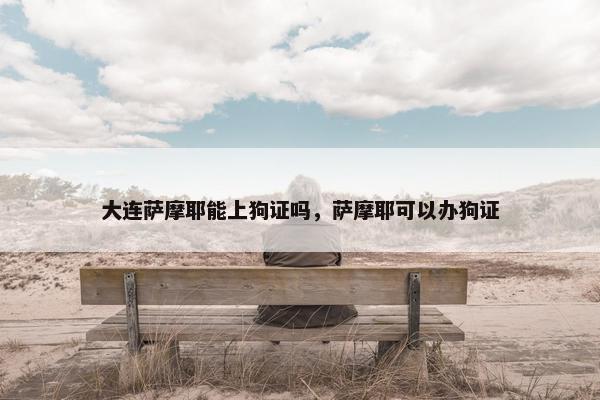 大连萨摩耶能上狗证吗,萨摩耶可以办狗证