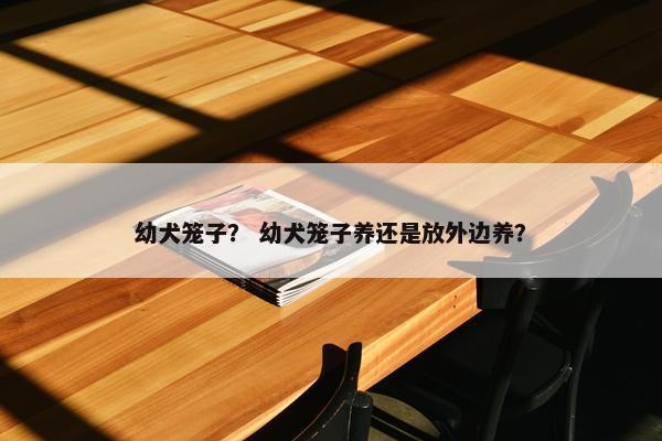 幼犬笼子？ 幼犬笼子养还是放外边养？