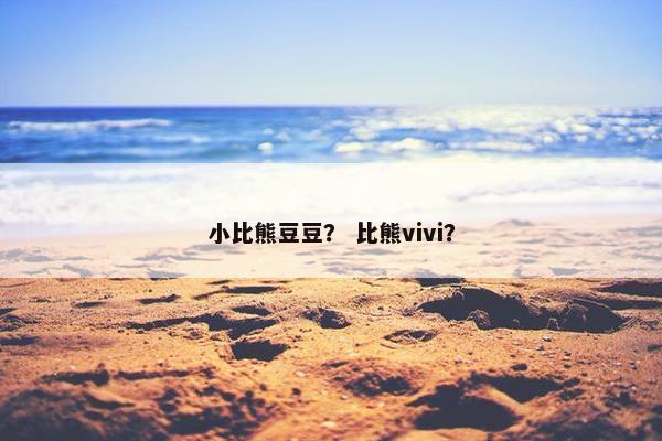 小比熊豆豆? 比熊vivi?