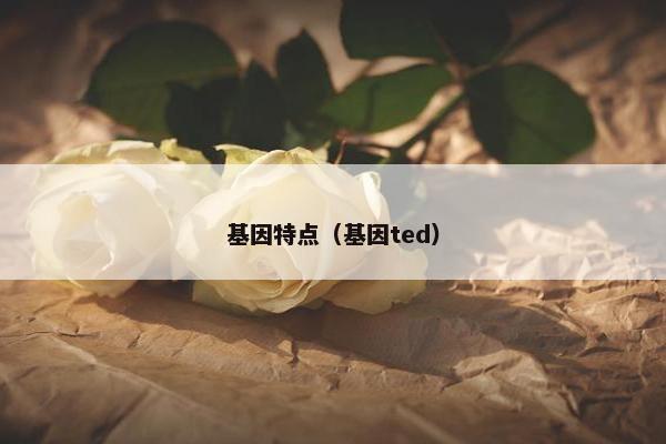基因特点（基因ted）