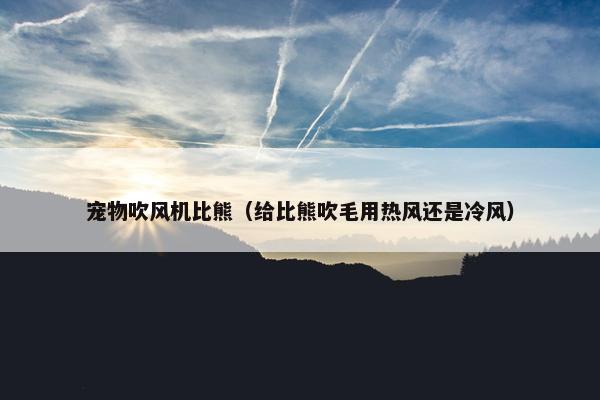 先用
