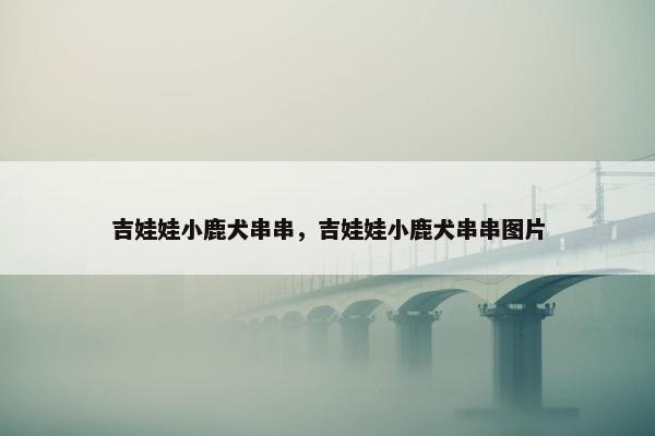 吉娃娃小鹿犬串串，吉娃娃小鹿犬串串图片