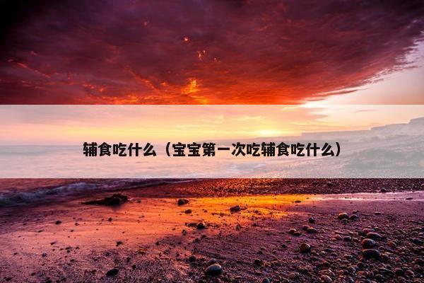 辅食