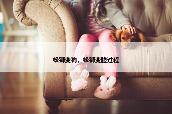 松狮变狗，松狮变脸过程