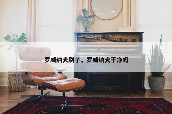 罗威纳犬刷子，罗威纳犬干净吗