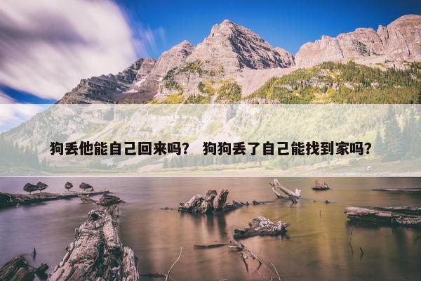 狗丢他能自己回来吗？ 狗狗丢了自己能找到家吗？