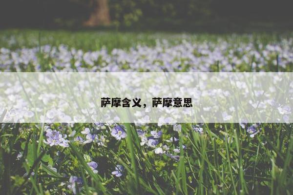 萨摩