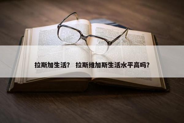 拉斯加生活？ 拉斯维加斯生活水平高吗？