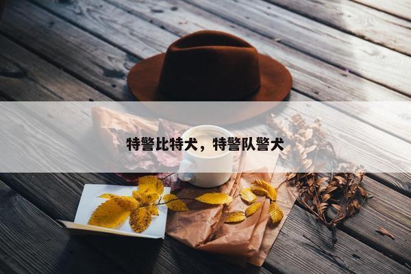 特警比特犬，特警队警犬