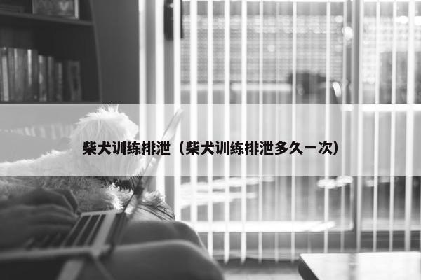 排泄
