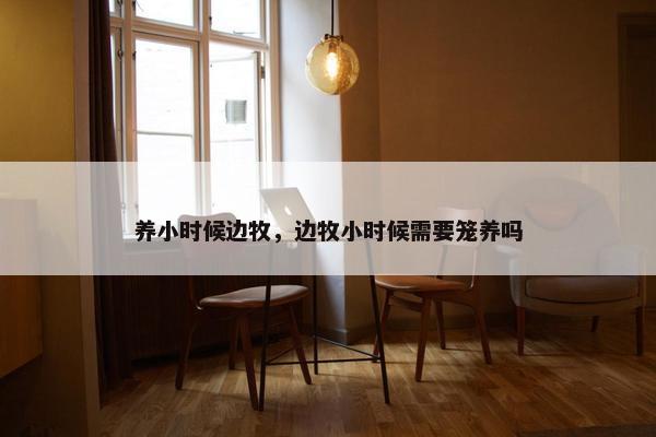 养小时候边牧，边牧小时候需要笼养吗