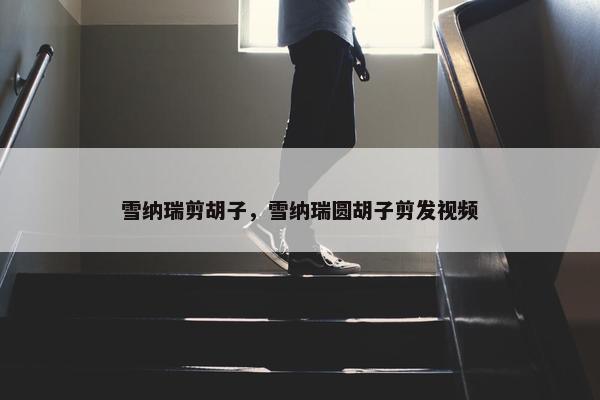 雪纳瑞剪胡子,雪纳瑞圆胡子剪发视频