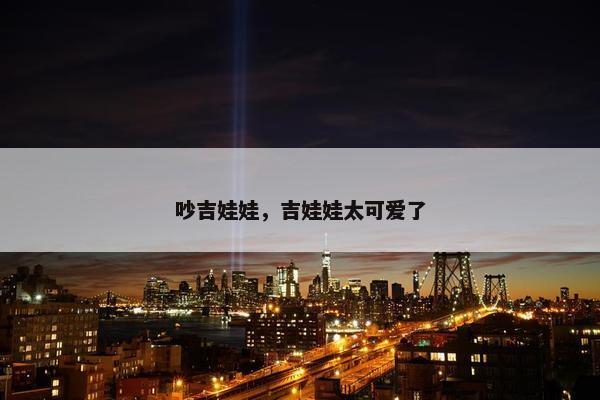 吵吉娃娃，吉娃娃太可爱了