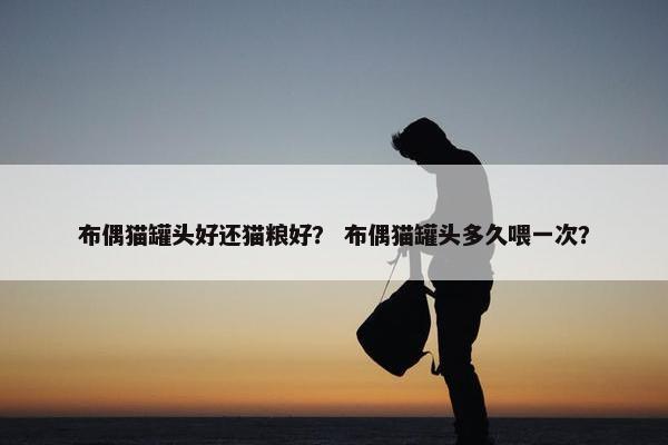 布偶猫罐头好还猫粮好？ 布偶猫罐头多久喂一次？