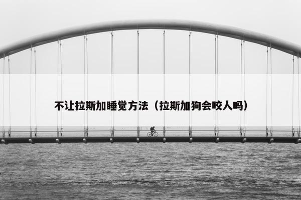 不让拉斯加睡觉方法（拉斯加狗会咬人吗）