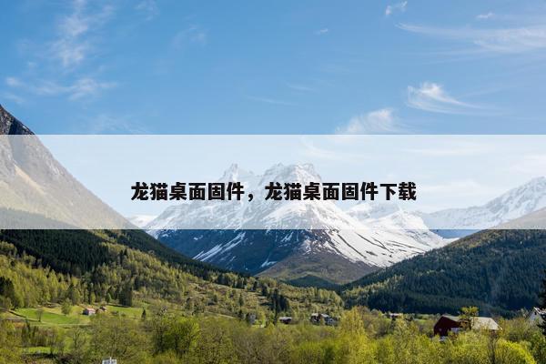 龙猫桌面固件，龙猫桌面固件下载