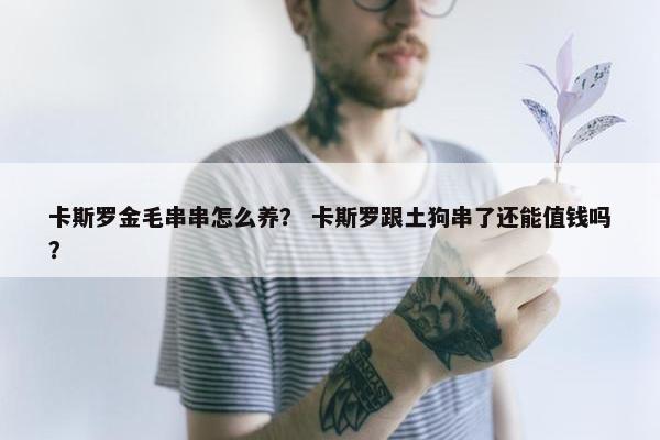卡斯罗金毛串串怎么养？ 卡斯罗跟土狗串了还能值钱吗？