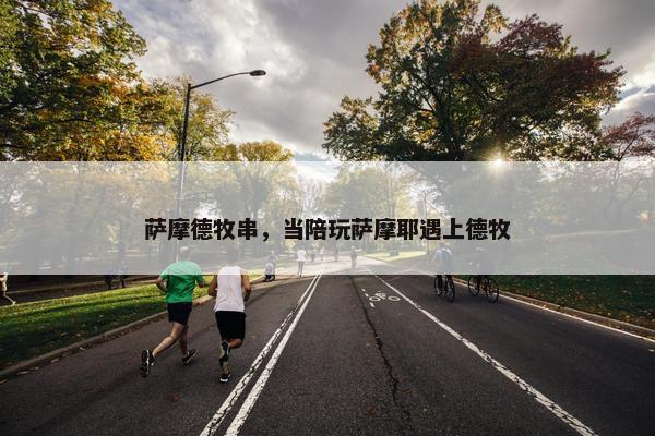 萨摩德牧串，当陪玩萨摩耶遇上德牧