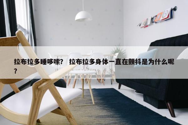 拉布拉多睡哆嗦？ 拉布拉多身体一直在颤抖是为什么呢？
